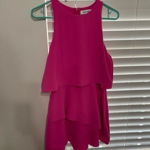 Hot pink romper